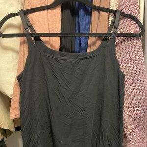 NEW Bodily Nursing Tank Black Medium